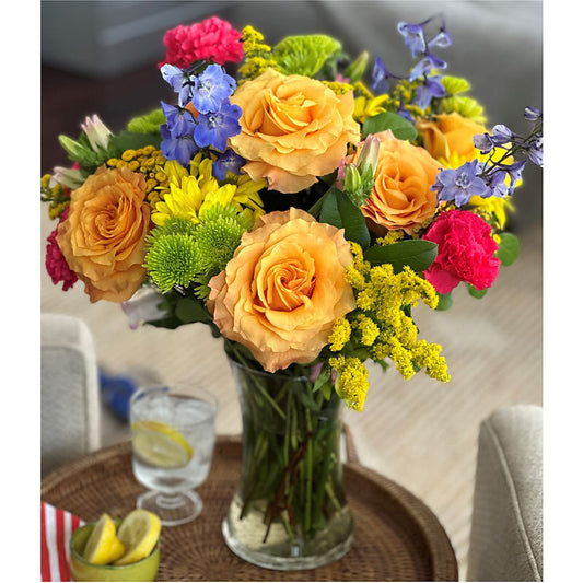 Bold & Bright – A Florist Original – DIVINE FLORAL & GIFTS, Arlington TX