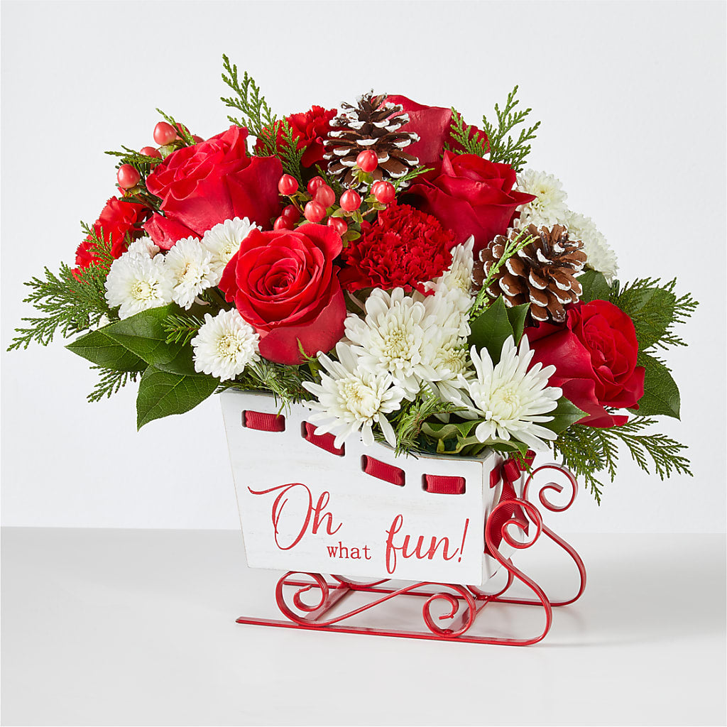 Sleigh Bells Bouquet – DIVINE FLORAL & GIFTS, Arlington TX