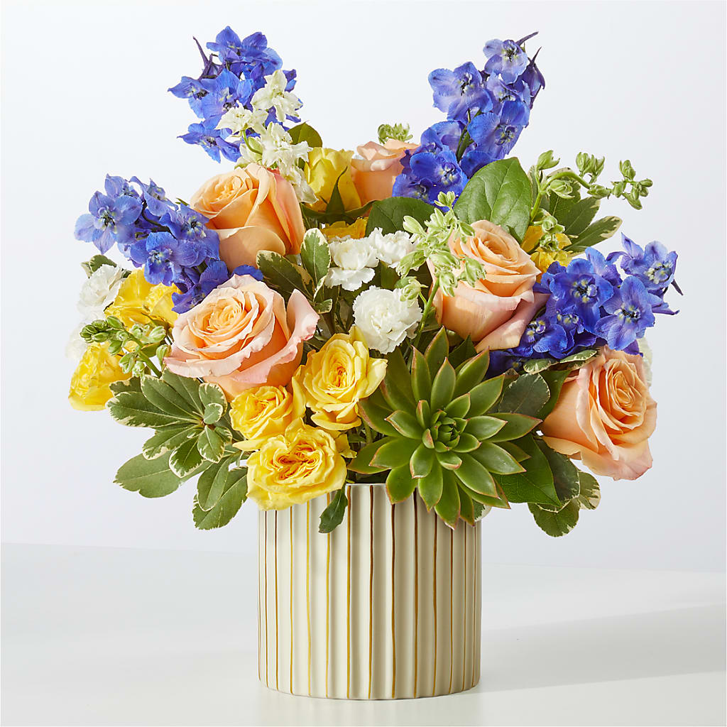 Cobalt Reverie Bouquet – DIVINE FLORAL & GIFTS, Arlington TX