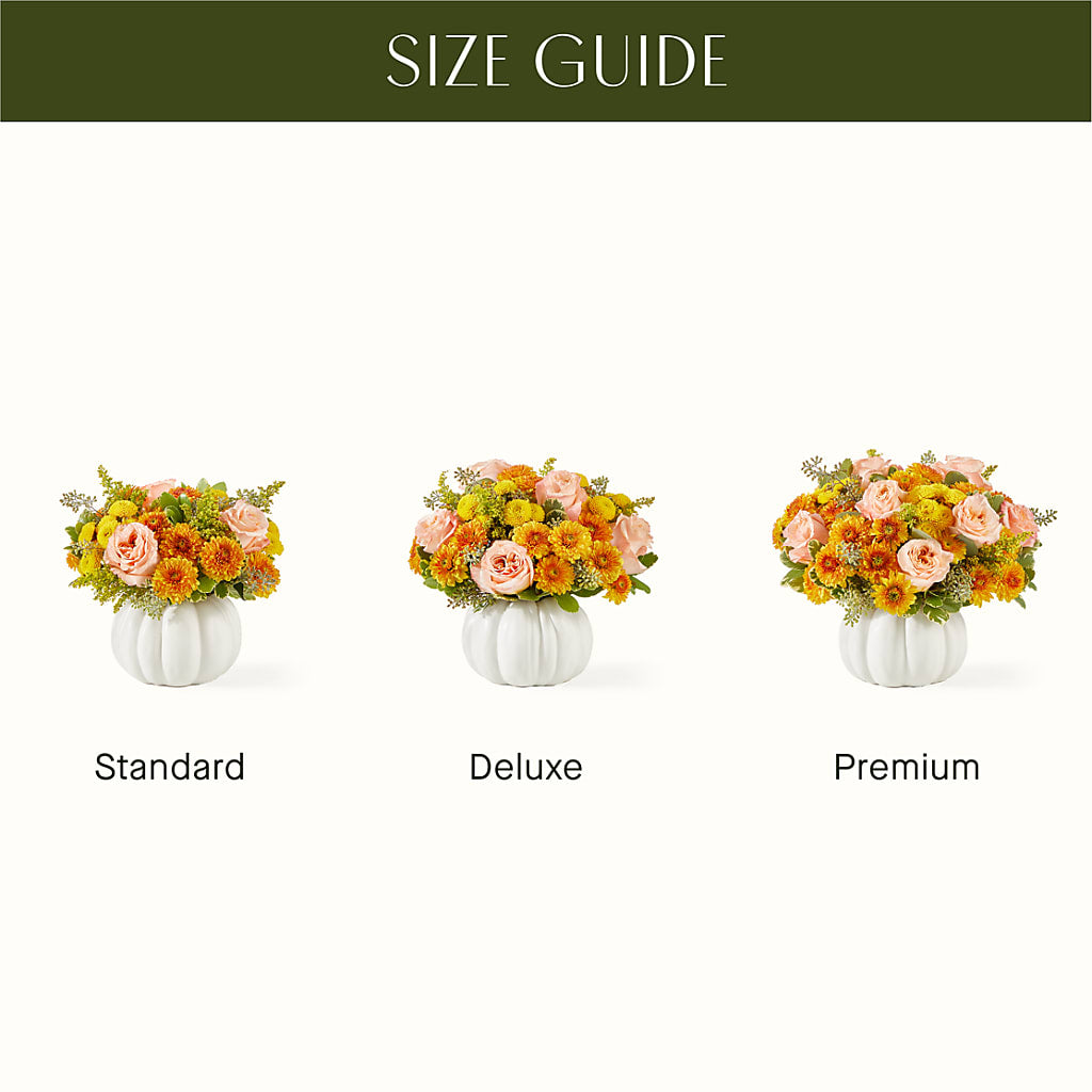 Peachy Pumpkin – DIVINE FLORAL & GIFTS, Arlington TX
