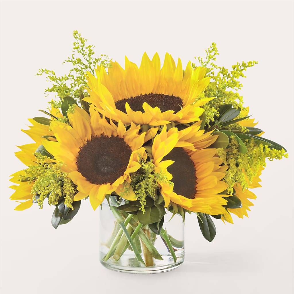 Beaming Sunflower Bouquet – DIVINE FLORAL & GIFTS, Arlington TX