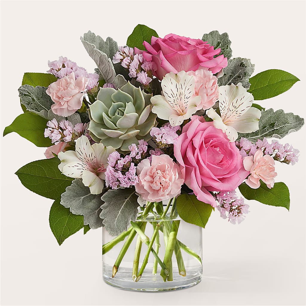 Dusty Rose Bouquet – DIVINE FLORAL & GIFTS, Arlington TX