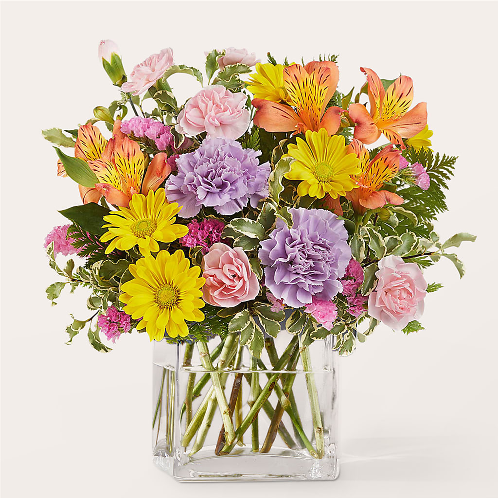 Shades of Happiness Bouquet – DIVINE FLORAL & GIFTS, Arlington TX