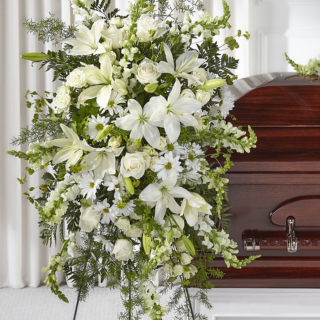 Loving Thoughts Standing Spray – DIVINE FLORAL & GIFTS, Arlington TX