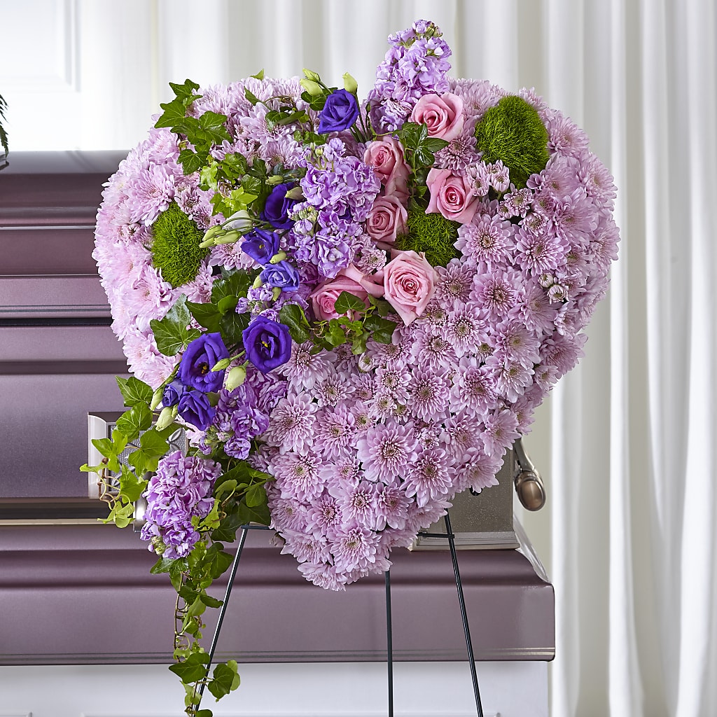 Treasured Love Standing Heart – DIVINE FLORAL & GIFTS, Arlington TX