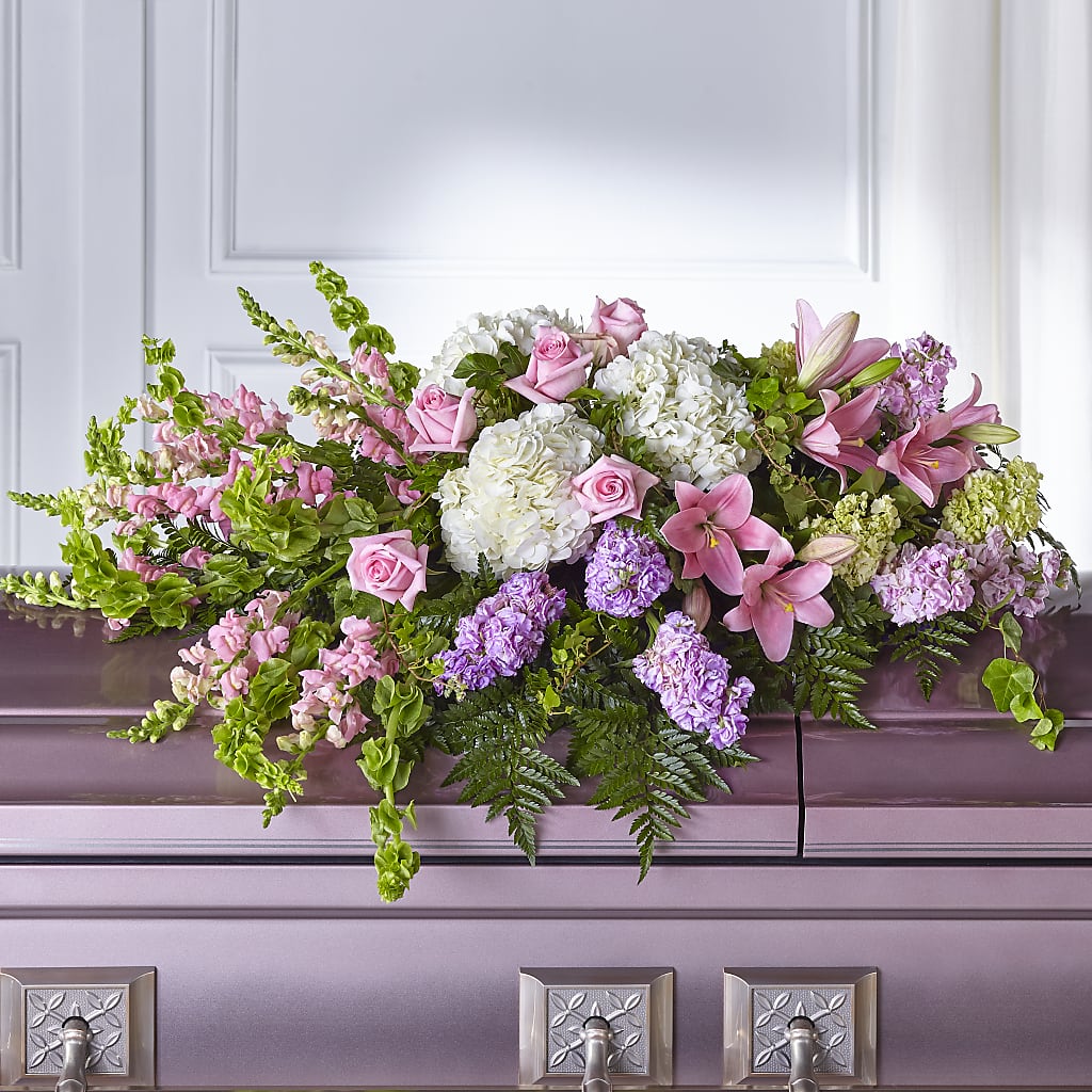 Life's Gratitude Casket Spray – DIVINE FLORAL & GIFTS, Arlington TX
