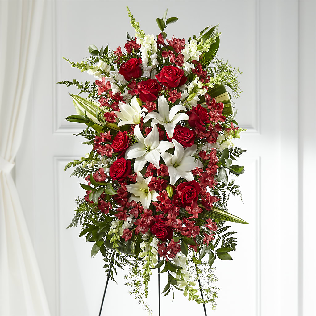 Everlasting Memory Standing Spray – DIVINE FLORAL & GIFTS, Arlington TX