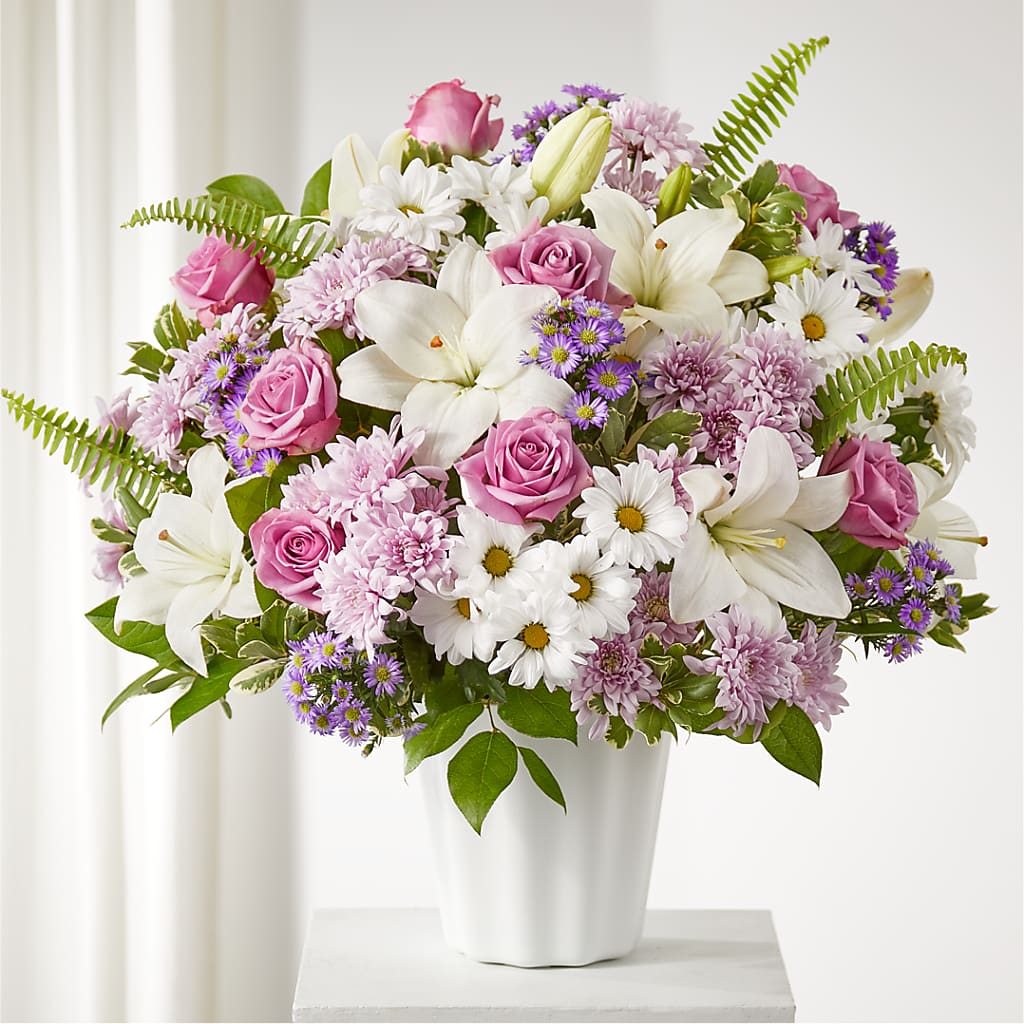 Warmest Thoughts Tabletop Basket – DIVINE FLORAL & GIFTS, Arlington TX