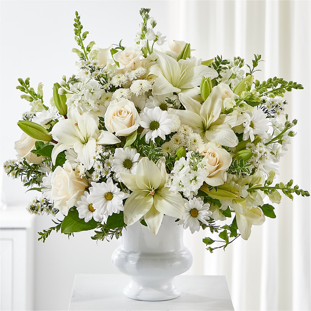 Uplifting Urn Arrangement – DIVINE FLORAL & GIFTS, Arlington TX