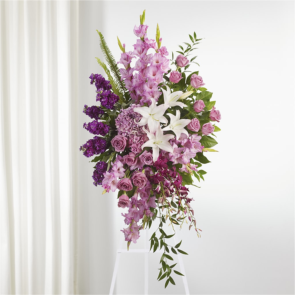 Never Alone Standing Spray – DIVINE FLORAL & GIFTS, Arlington TX