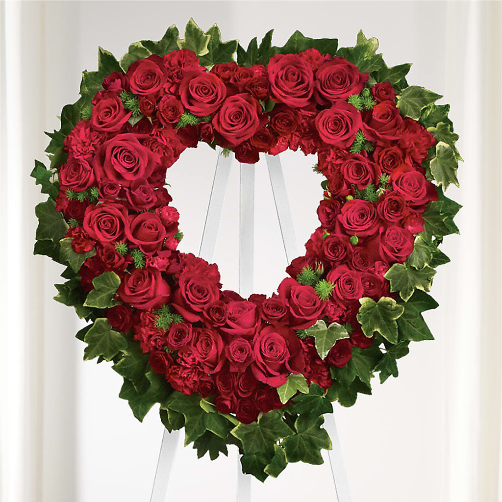 Wholehearted Standing Spray – DIVINE FLORAL & GIFTS, Arlington TX