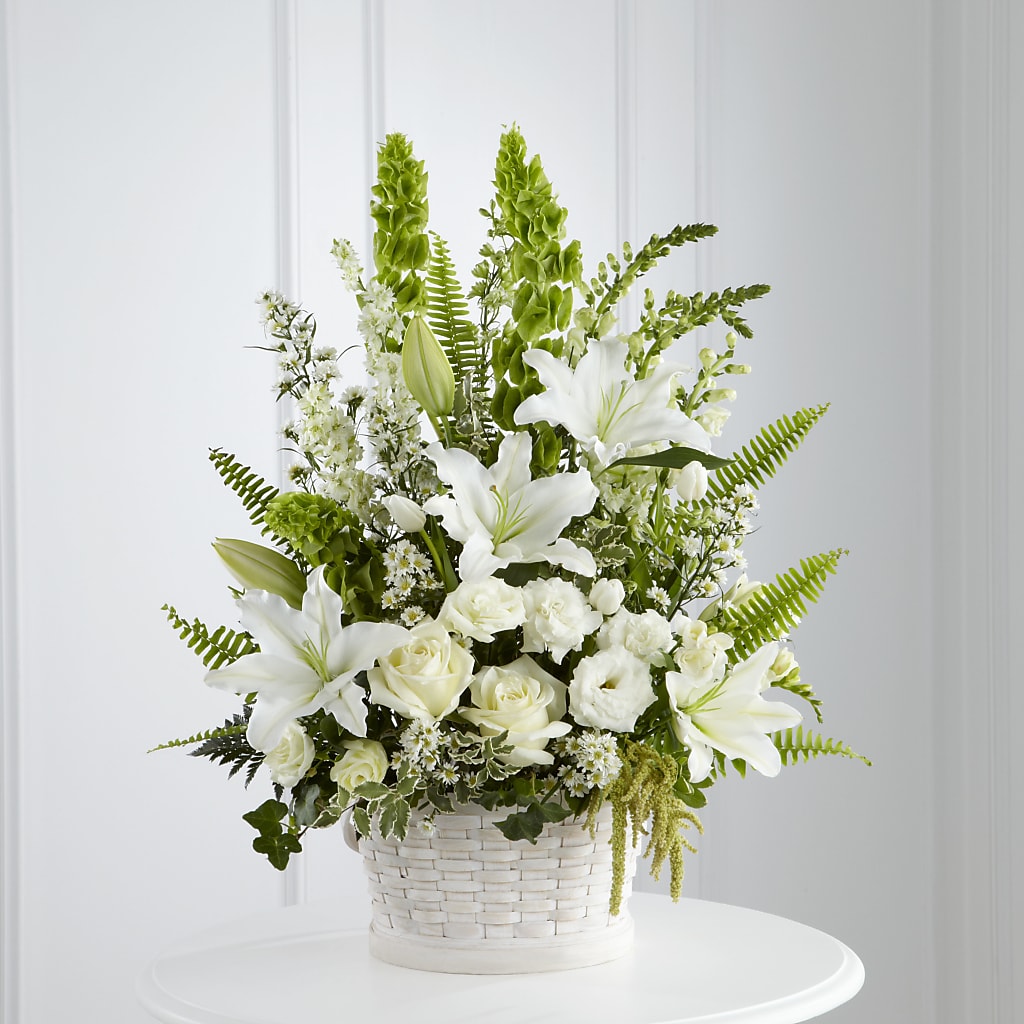 In Our Thoughts Arrangement – DIVINE FLORAL & GIFTS, Arlington TX