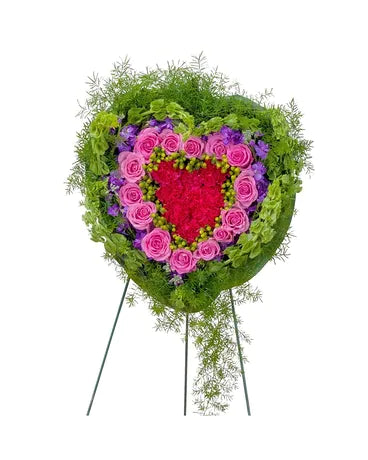 Forever Cherished Heart – DIVINE FLORAL & GIFTS, Arlington TX