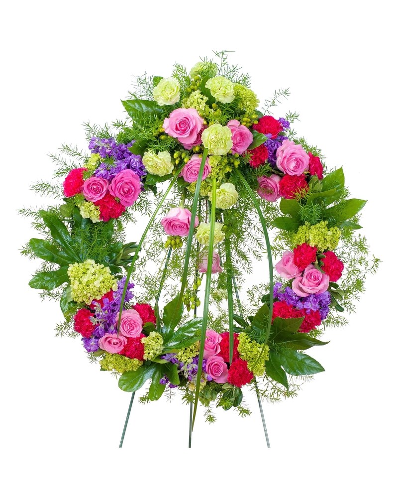 Forever Cherished Wreath – DIVINE FLORAL & GIFTS, Arlington TX