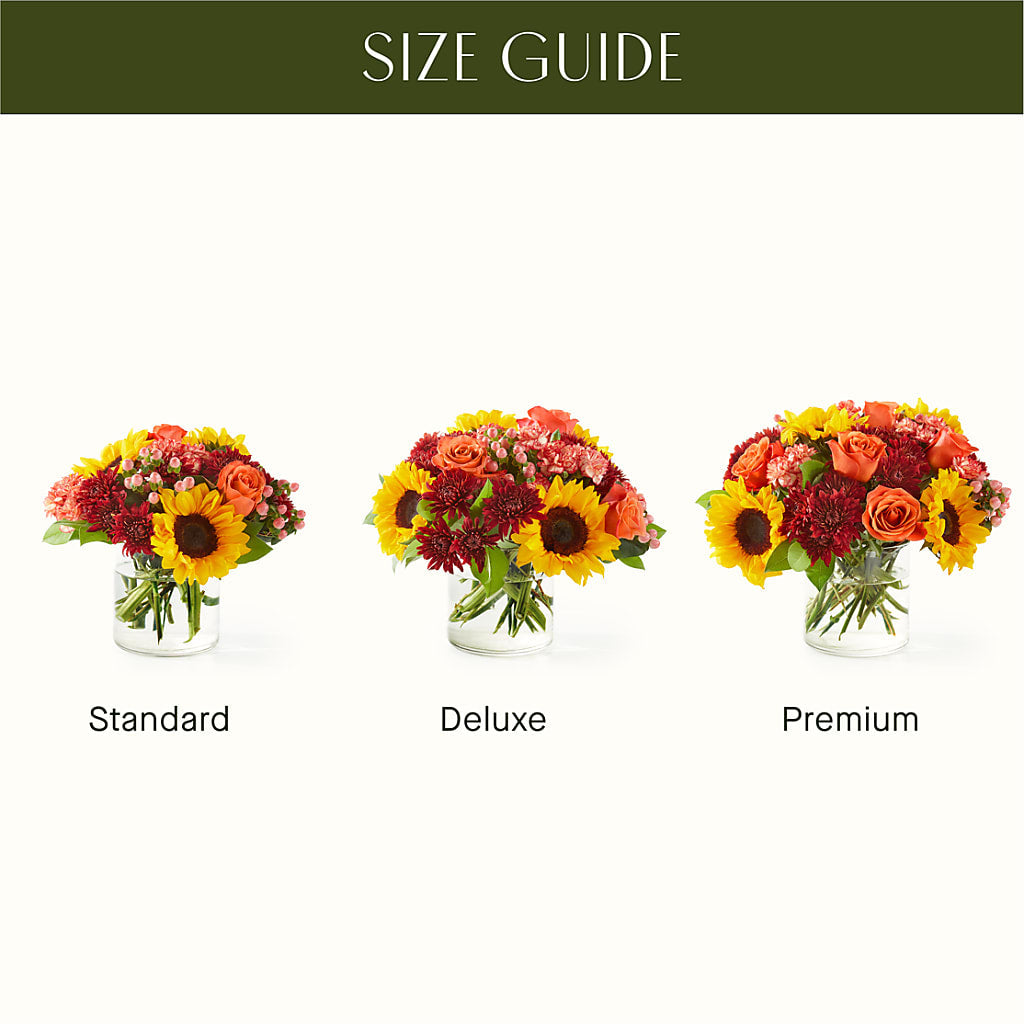 September Sunset Bouquet – DIVINE FLORAL & GIFTS, Arlington TX