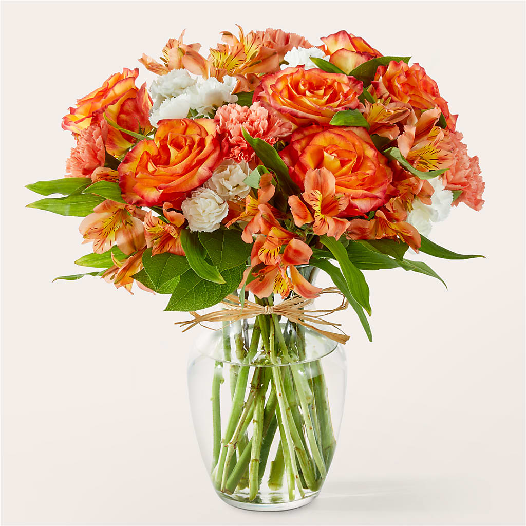 Apricot Glow Bouquet – DIVINE FLORAL & GIFTS, Arlington TX