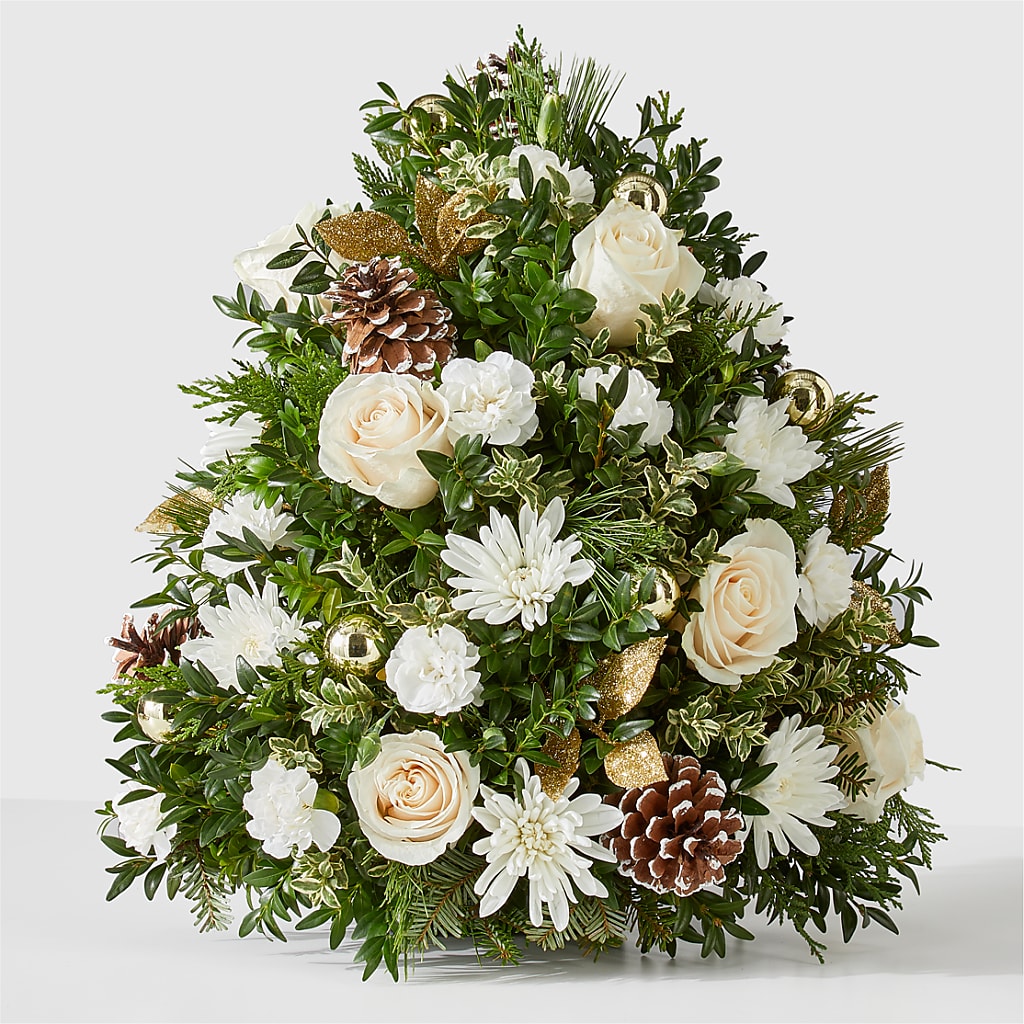 Snowed In Tree – DIVINE FLORAL & GIFTS, Arlington TX