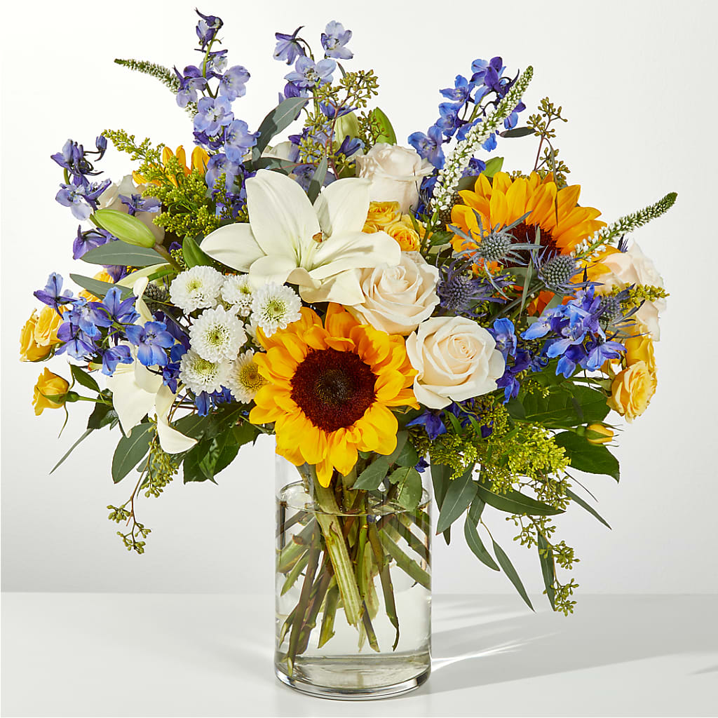 Wonderfully Sunny Bouquet – DIVINE FLORAL & GIFTS, Arlington TX