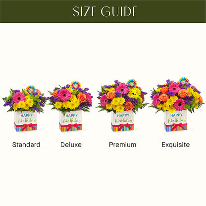 Birthday Brights Bouquet – DIVINE FLORAL & GIFTS, Arlington TX