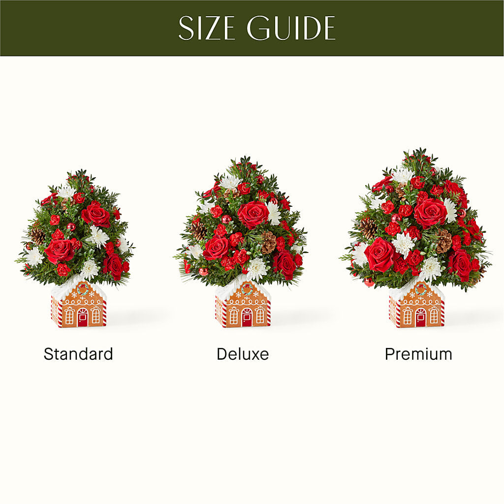 Spiced Gingerbread Tree – DIVINE FLORAL & GIFTS, Arlington TX
