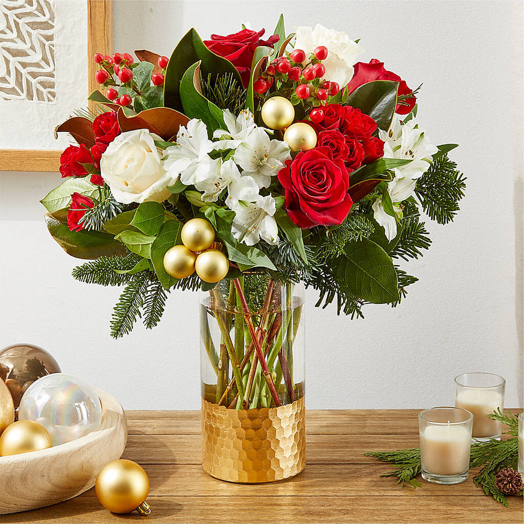 Joy & Jolly Bouquet – DIVINE FLORAL & GIFTS, Arlington TX