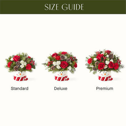 Jolly Snowman Bouquet – DIVINE FLORAL & GIFTS, Arlington TX