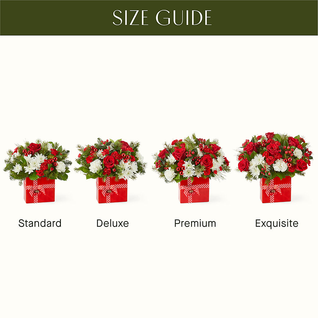 Presents Under the Tree Bouquet – DIVINE FLORAL & GIFTS, Arlington TX