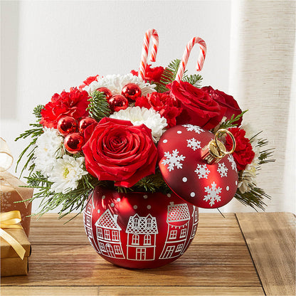 Cheer in the Air Ornament – DIVINE FLORAL & GIFTS, Arlington TX