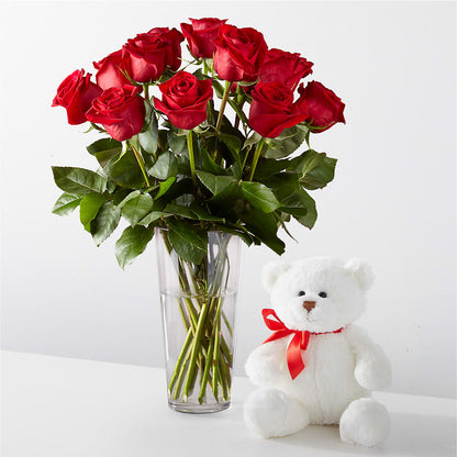 Romantic Long Stem Red Rose Bouquet Bundles – DIVINE FLORAL & GIFTS, Arlington TX