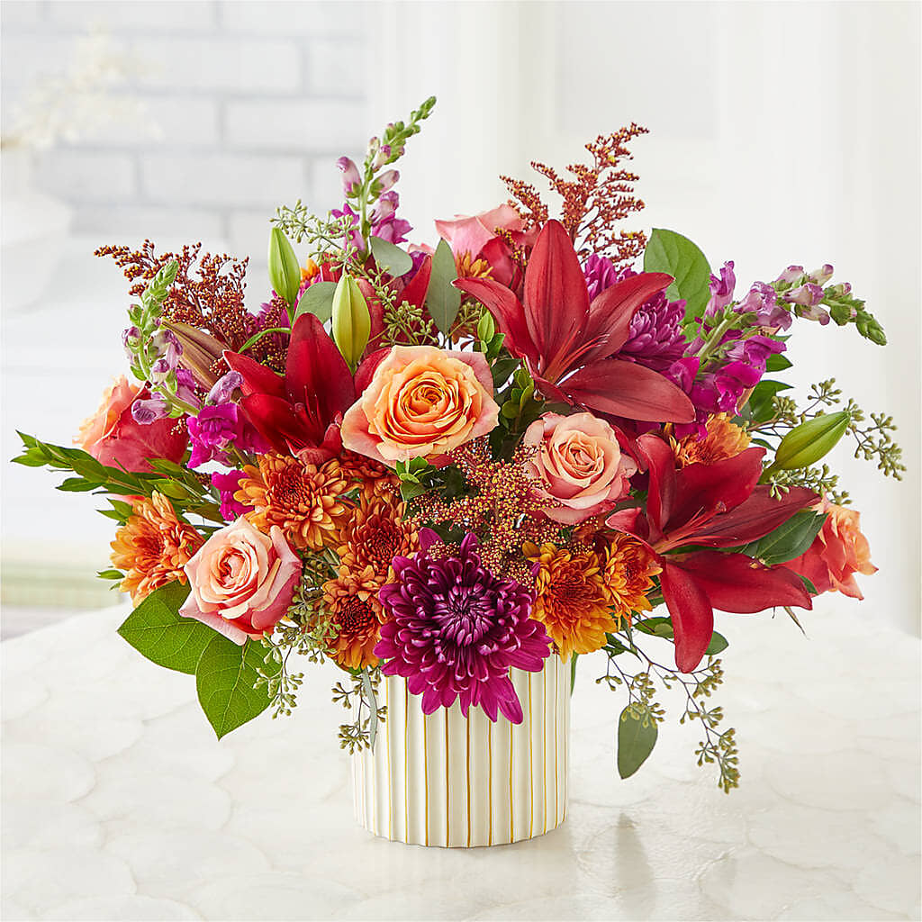 Burgundy Landscape Bouquet – DIVINE FLORAL & GIFTS, Arlington TX