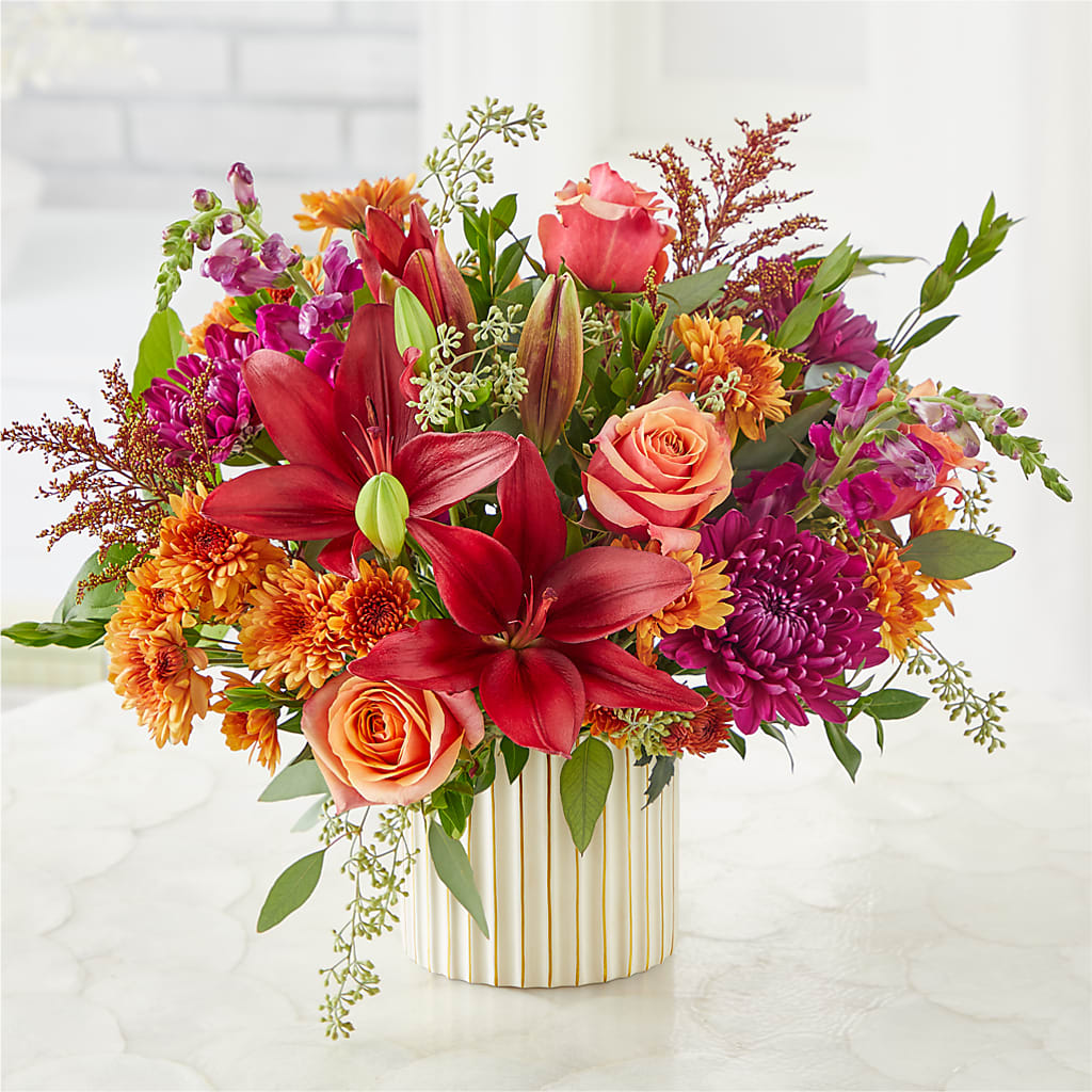 Burgundy Landscape Bouquet – DIVINE FLORAL & GIFTS, Arlington TX