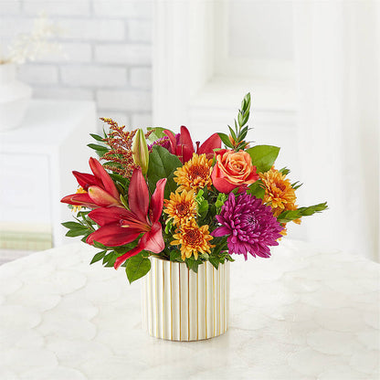Burgundy Landscape Bouquet – DIVINE FLORAL & GIFTS, Arlington TX
