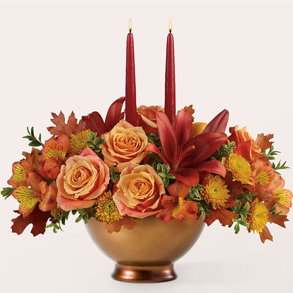 Harvest Table Centerpiece – DIVINE FLORAL & GIFTS, Arlington TX