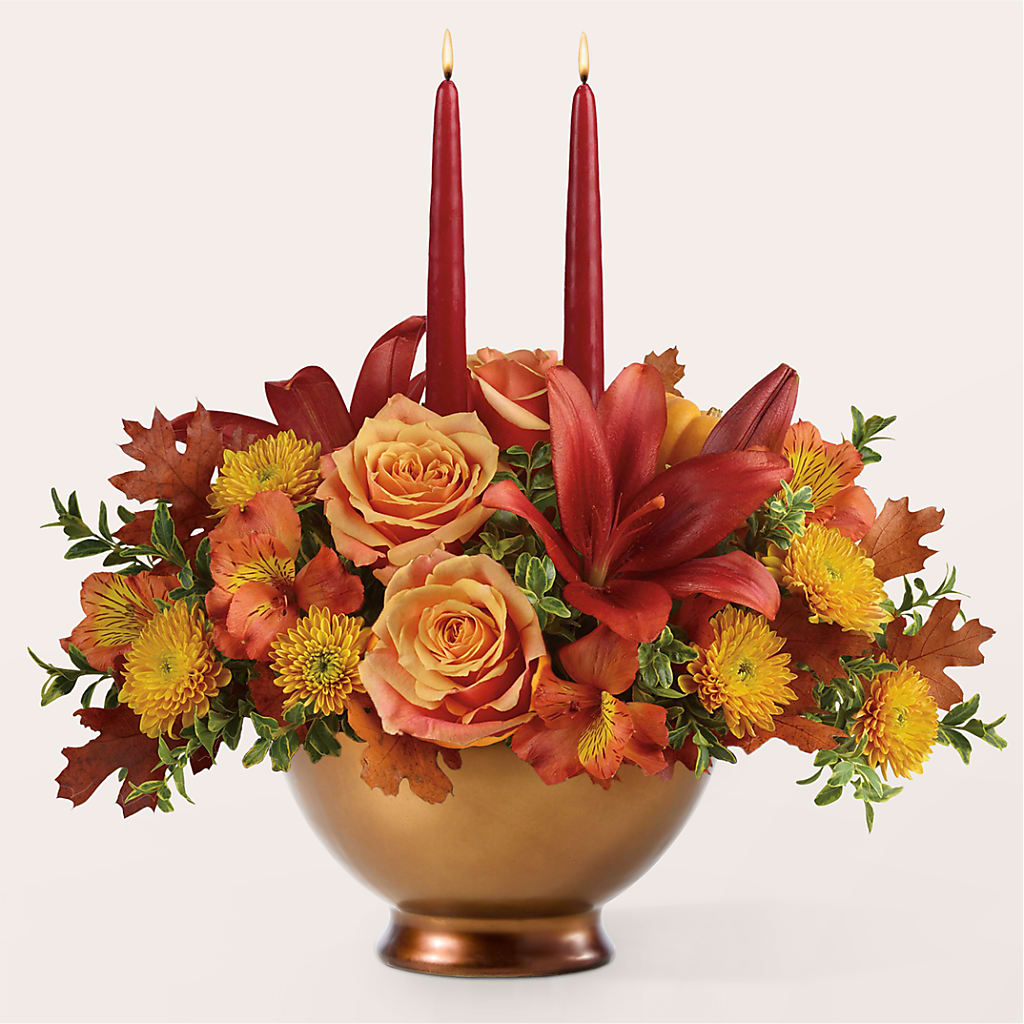 Harvest Table Centerpiece – DIVINE FLORAL & GIFTS, Arlington TX