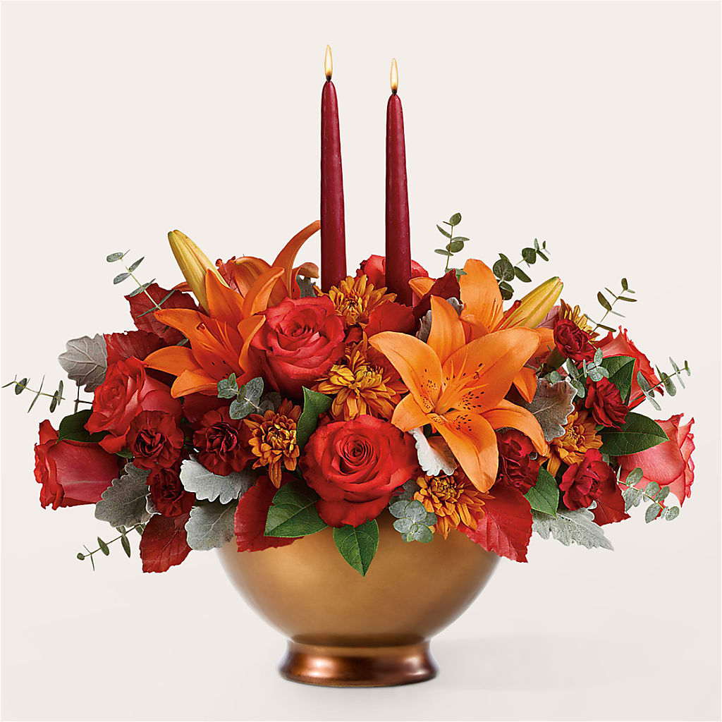 Fruits of Fall Centerpiece – DIVINE FLORAL & GIFTS, Arlington TX