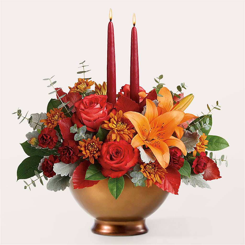 Fruits of Fall Centerpiece – DIVINE FLORAL & GIFTS, Arlington TX