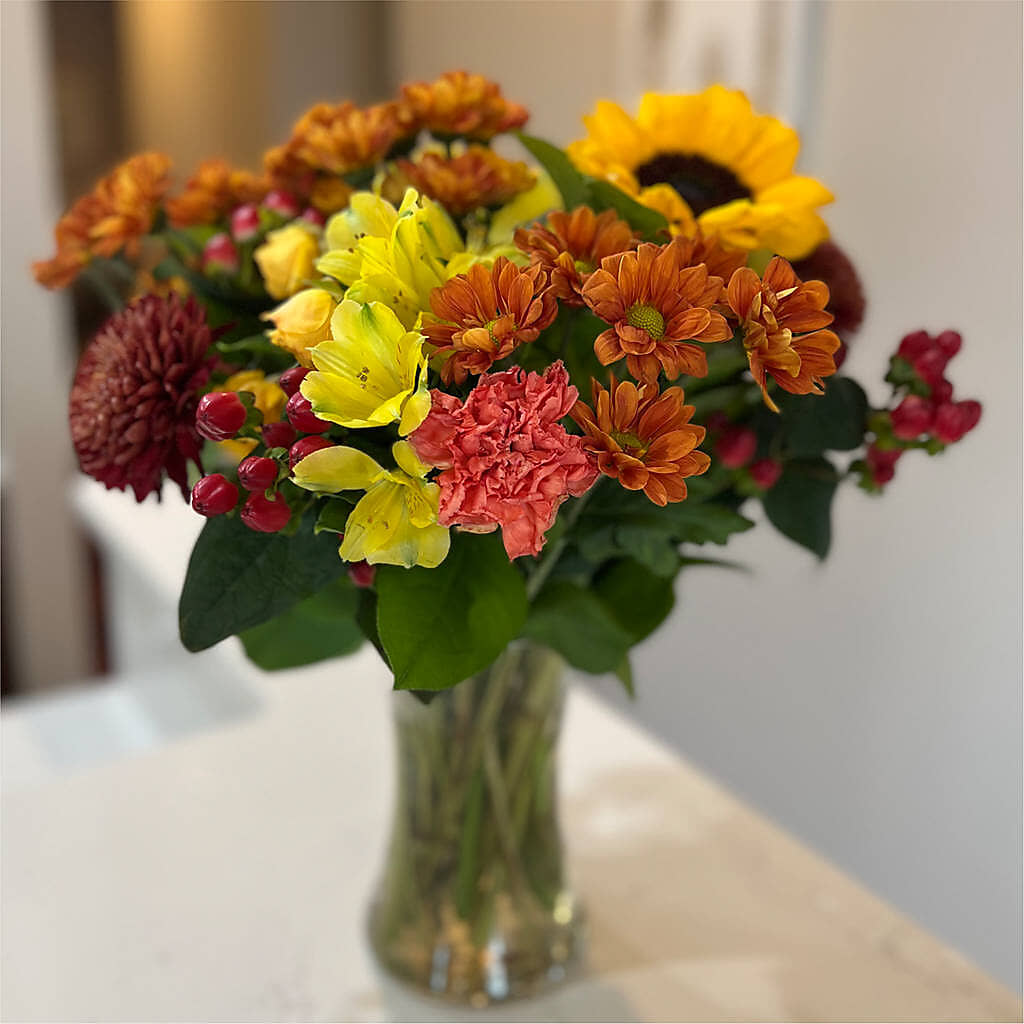 Fall Delight – A Florist Original – DIVINE FLORAL & GIFTS, Arlington TX