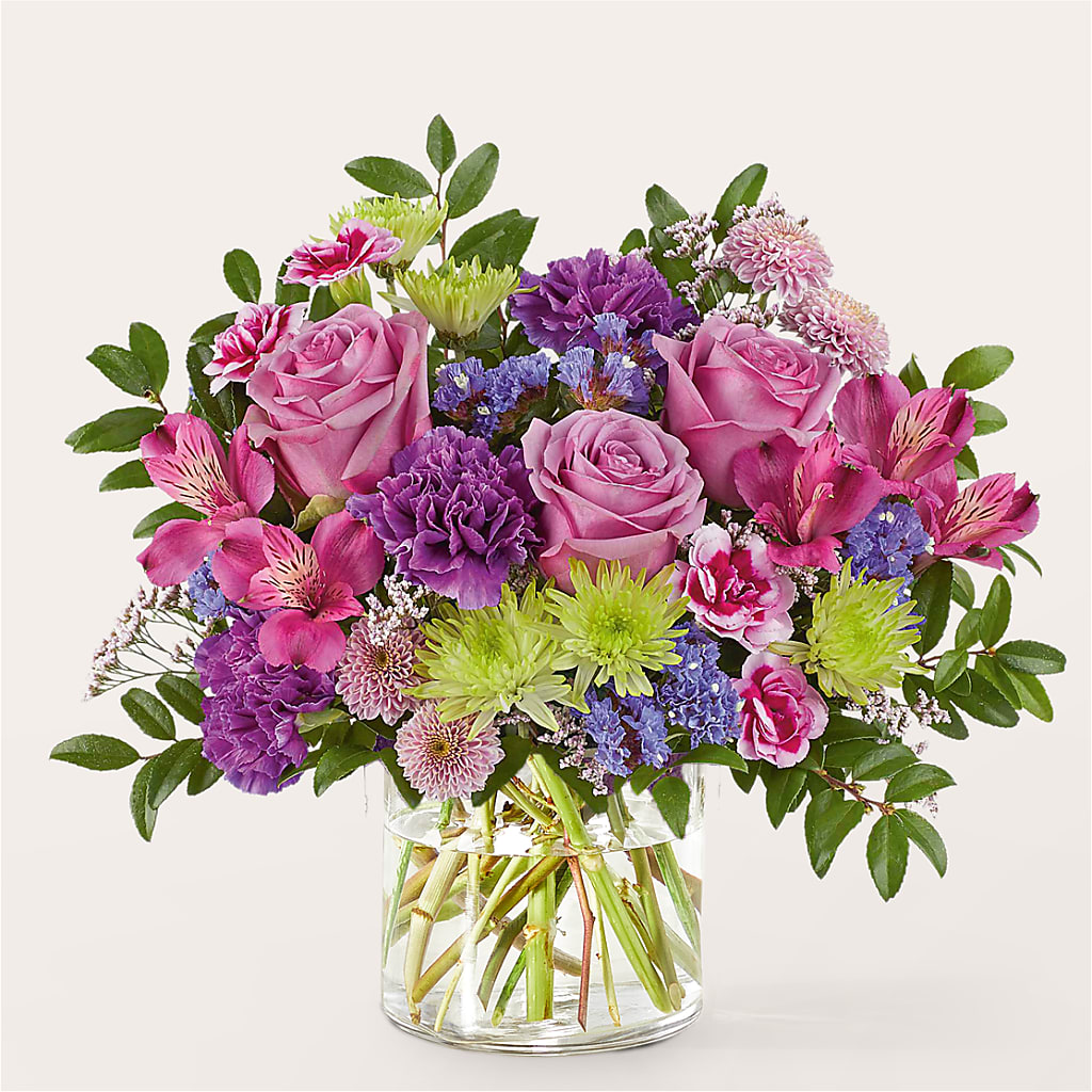 Glass Half Full Bouquet – DIVINE FLORAL & GIFTS, Arlington TX