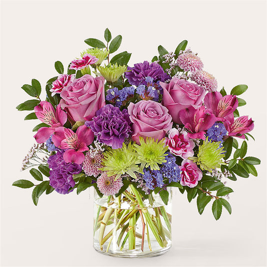 Glass Half Full Bouquet – DIVINE FLORAL & GIFTS, Arlington TX
