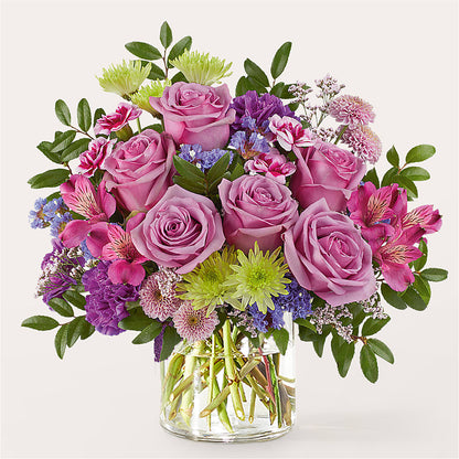 Glass Half Full Bouquet – DIVINE FLORAL & GIFTS, Arlington TX
