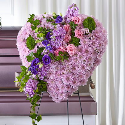 Treasured Love Standing Heart – DIVINE FLORAL & GIFTS, Arlington TX