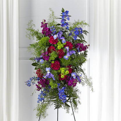 Heavenly Skies Standing Spray – DIVINE FLORAL & GIFTS, Arlington TX