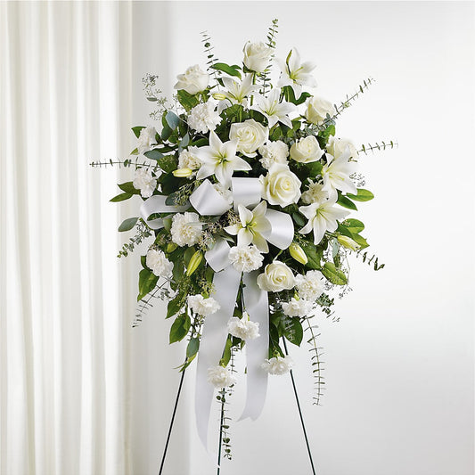 With Care Standing Spray – DIVINE FLORAL & GIFTS, Arlington TX