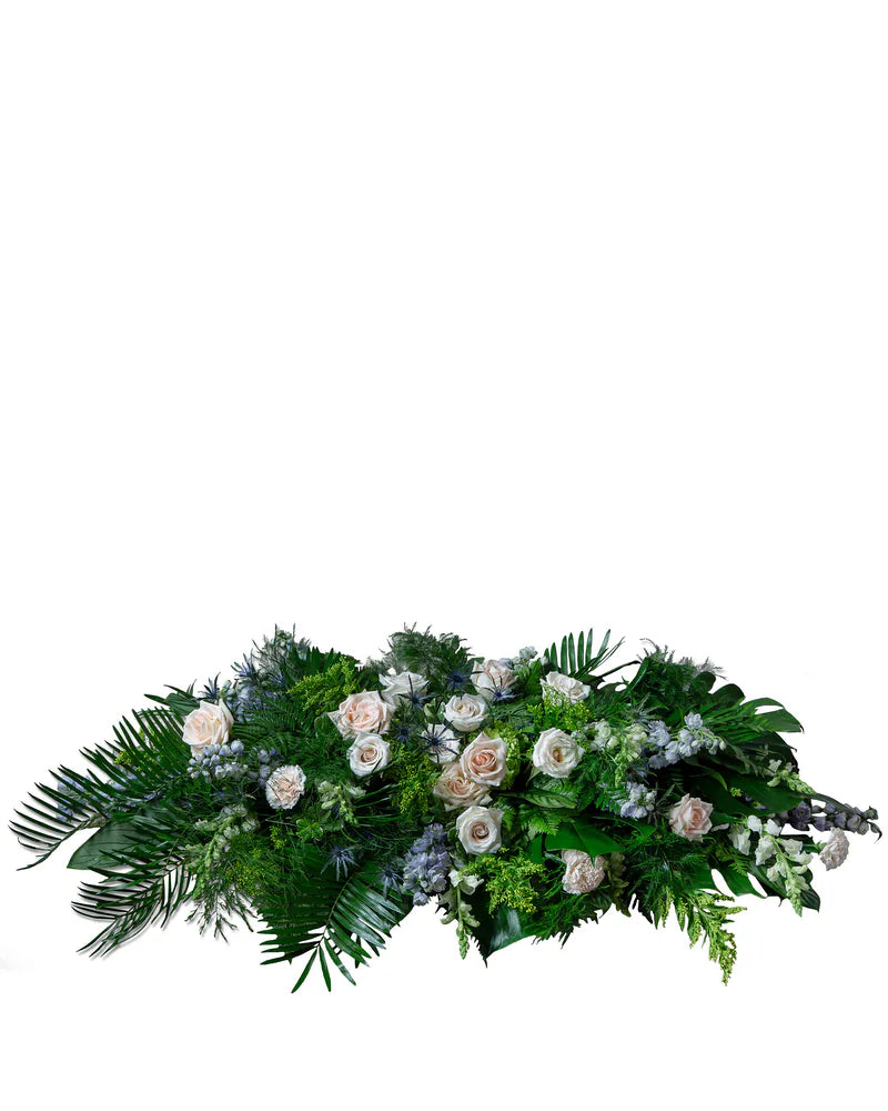 Heartfelt Remembrance Casket Spray