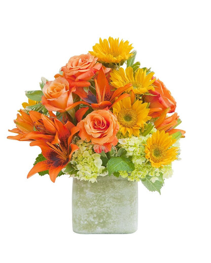Textured Sunset Vase – DIVINE FLORAL & GIFTS, Arlington TX