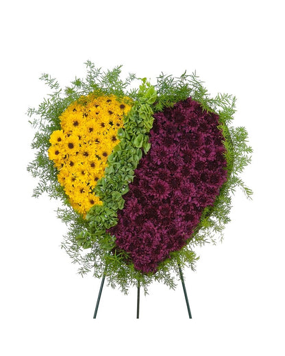 Hearts are Broken Standing Spray – DIVINE FLORAL & GIFTS, Arlington TX