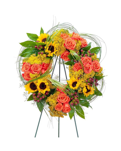 Heaven's Sunset Wreath