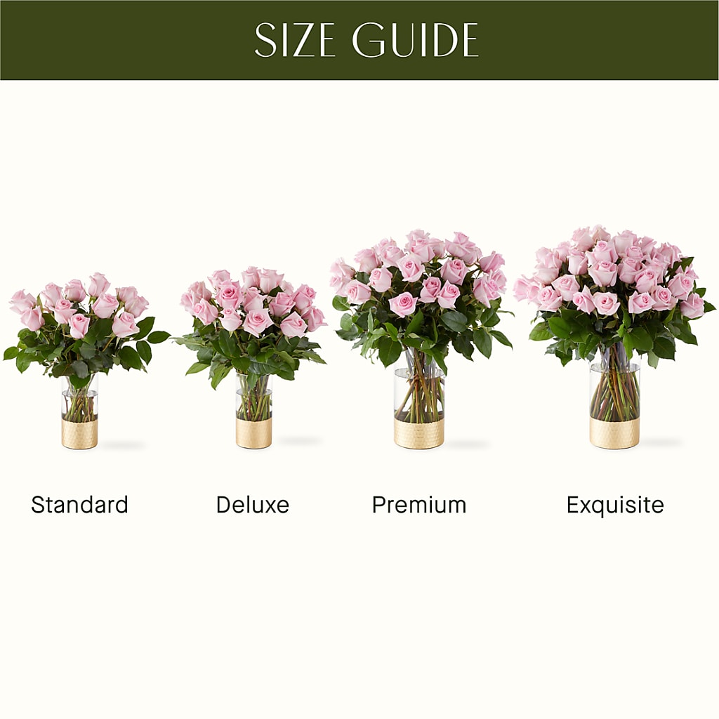 Picture Perfect Pink Rose Bouquet – DIVINE FLORAL & GIFTS, Arlington TX