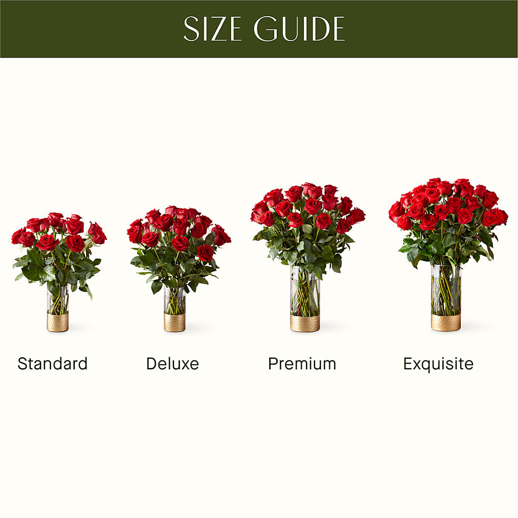 Classic Love Red Rose Bouquet – DIVINE FLORAL & GIFTS, Arlington TX