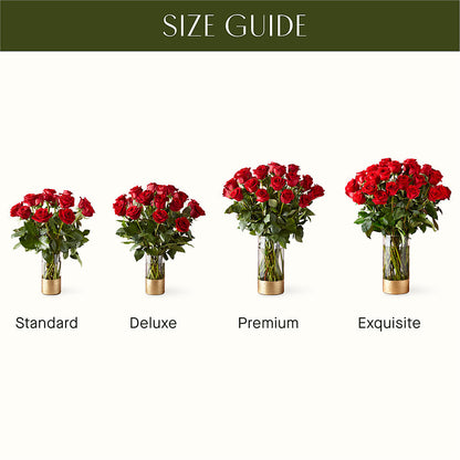 Classic Love Red Rose Bouquet – DIVINE FLORAL & GIFTS, Arlington TX